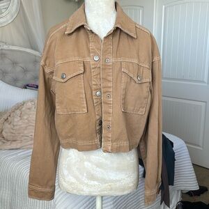 Brown Denim Jacket
